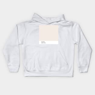 pantone 11-0607 TCX Sugar Swizzle Kids Hoodie